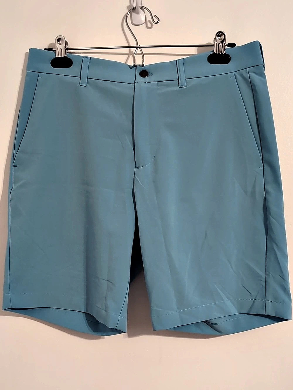 Callaway Men's Flat Front Stretch Golf Shorts Blue Waist 31